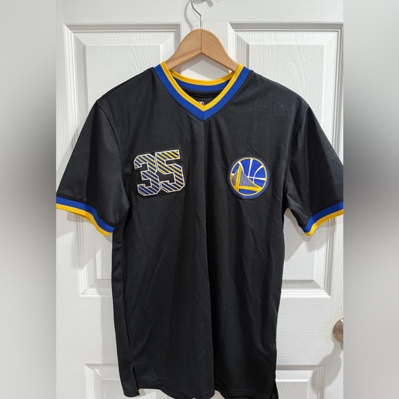 Black Golden State Warriors Kevin Durant T-Shirt Size Small - Picture 1 of 5